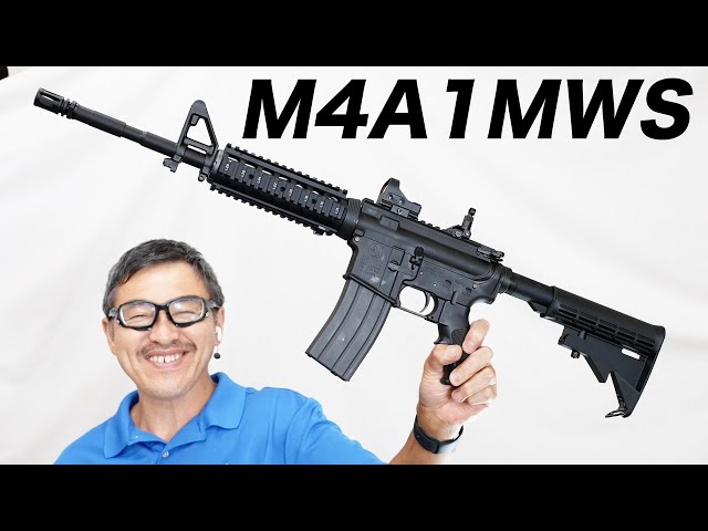 M4A1 MWS マルイ ガスブロ ガスガンレビュー 2023/6 再販 - YouTube