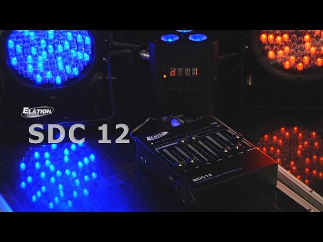 ELATION / DMXコントローラー SDC12 - YouTube