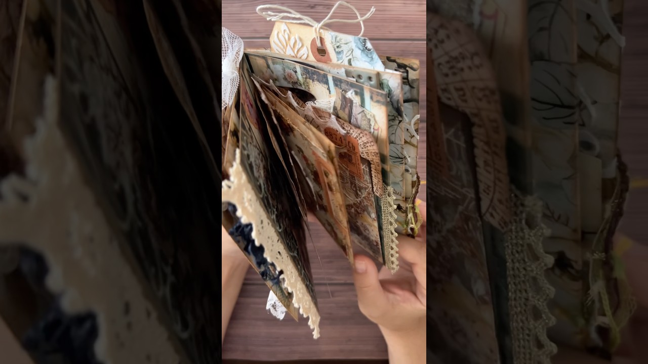 Amimi♪ジャンクジャーナル風☆Bee&butterfly Decorating the