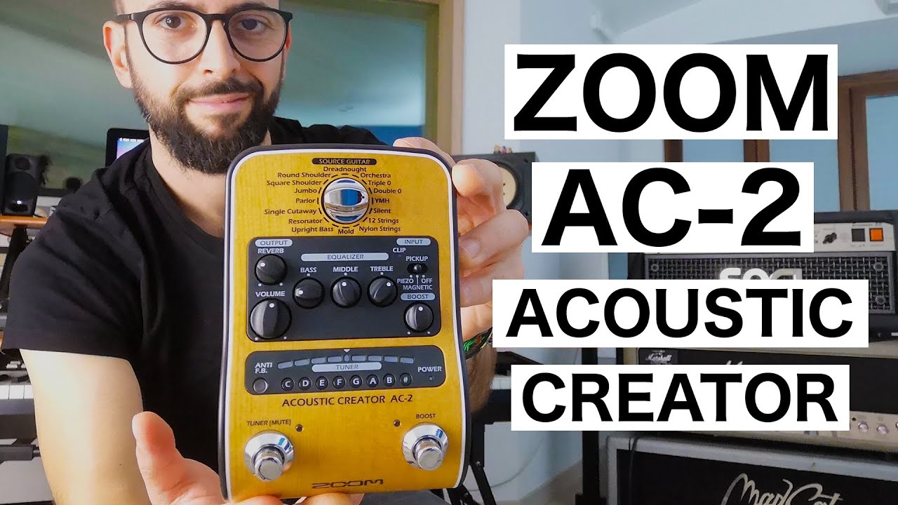 ZOOM AC-2 [ENG subs] | FOR STAGE AND STUDIO | demo by RICCARDO