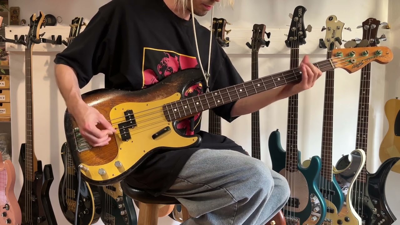 メンテ済 Navigator ESPIONAGE BASS ジャパンヴィンテージ Navigator