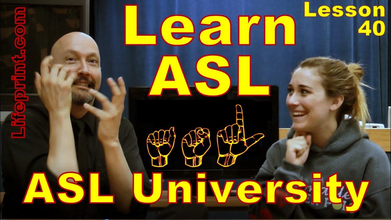 American Sign Language (ASL) Lesson 19 (review) (Sarah) www