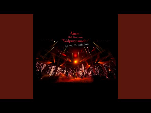 Aimerポスター □ Walpurgisnacht □ 希少レア Aimer Walpurgisnacht