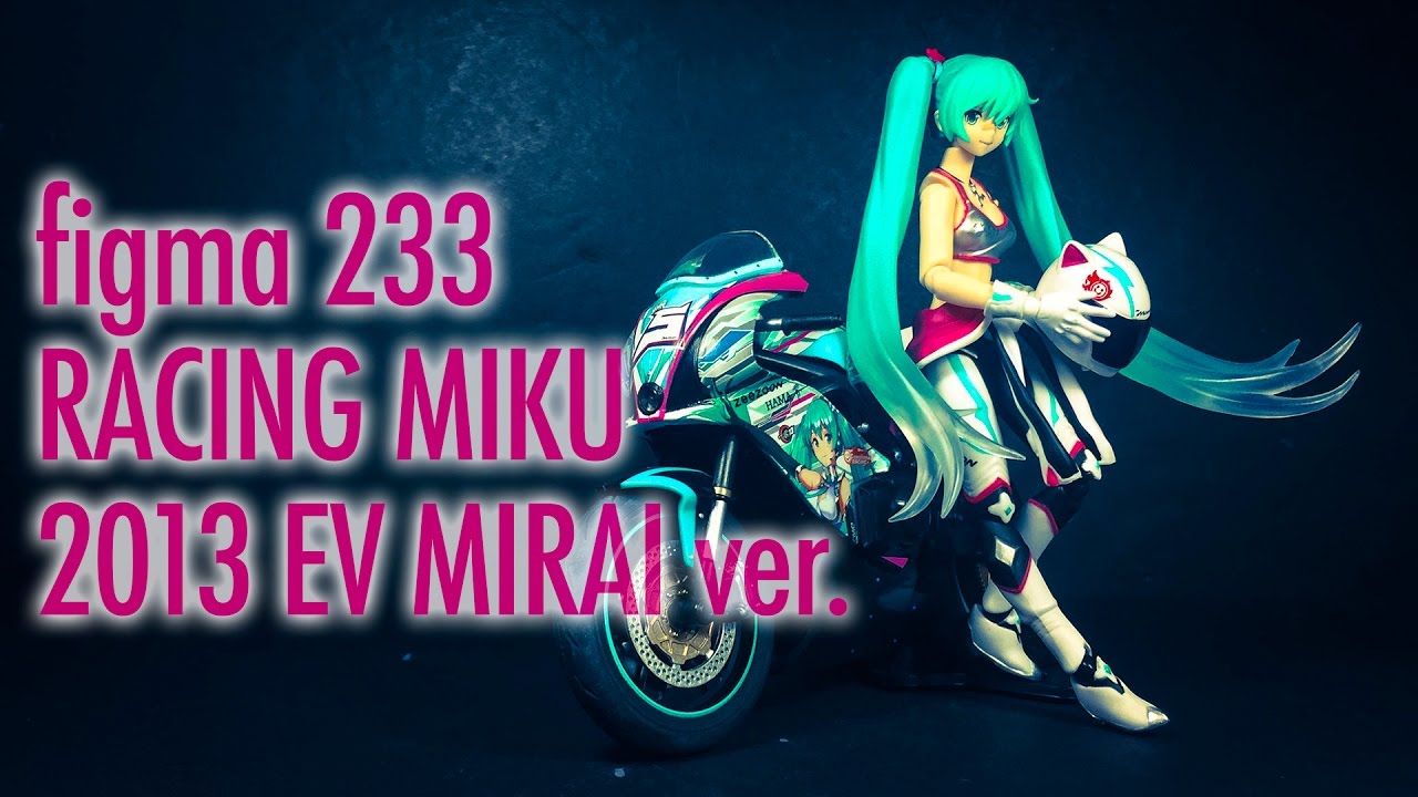 Figma Racing Miku 2013: EV Mirai ver. + EX:RIDE TT-Zero 13