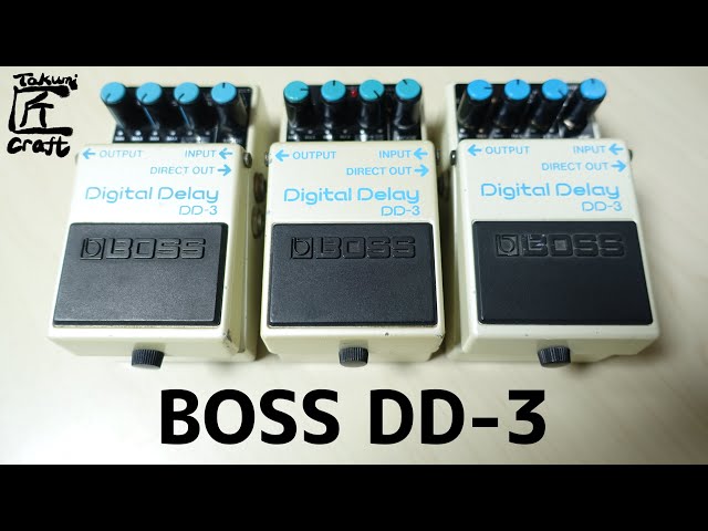 BOSS DD-3 Digital Delay Review - YouTube
