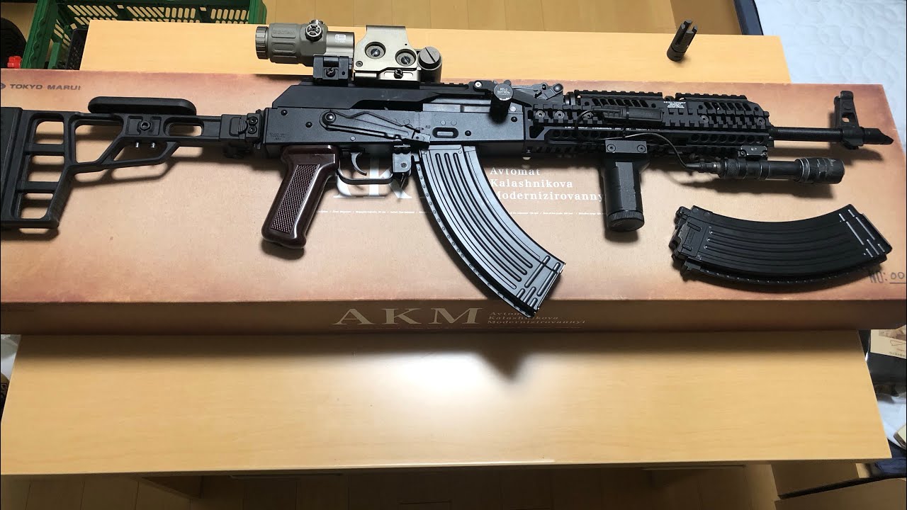 マルイ AKM 微カスタム 東京マルイ GBB AKM zenitcoカスタム WII TECH