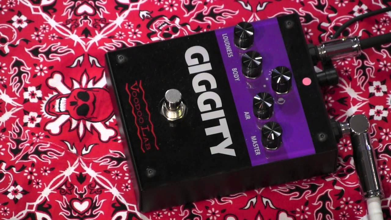 Voodoo Lab GIGGITY overdrive pedal demo with RS Guitarworks