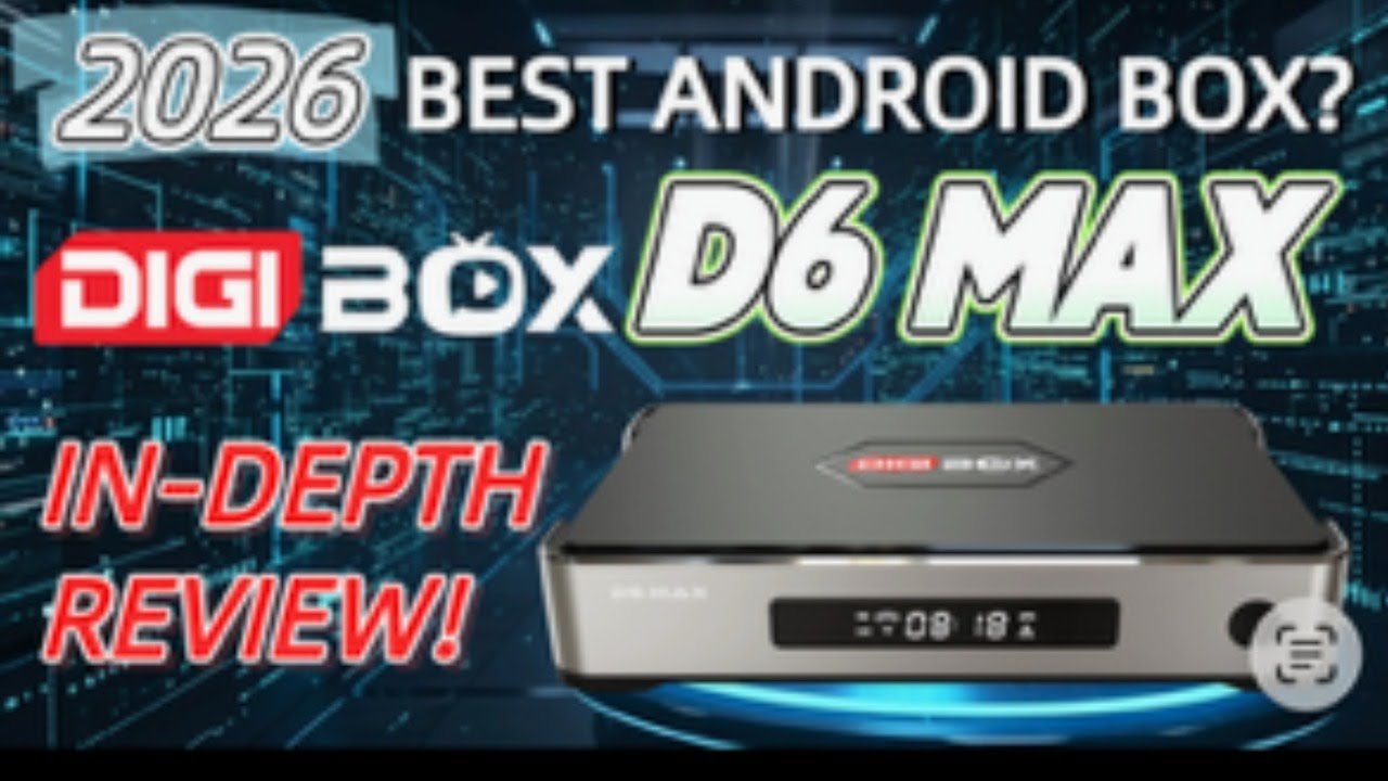 DigiBox D6 Max Unboxing and First Look | Premium Streaming Device