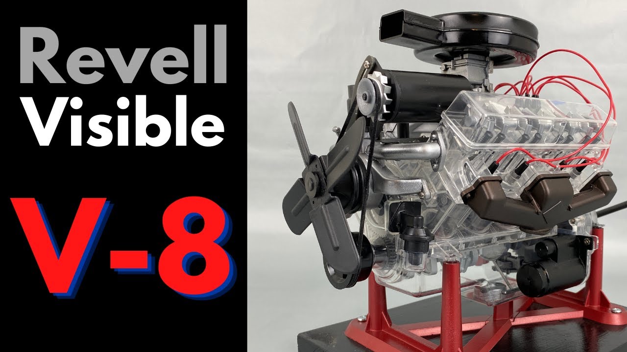 Revell Visible V8 Model Engine in 1/4 Scale! - YouTube