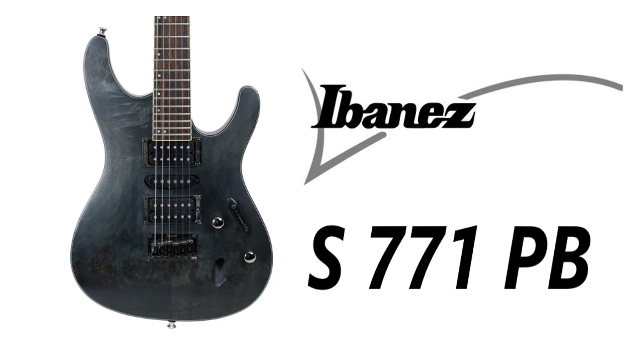 Ibanez S771PB factory guitar looking like hand made Another Guitar