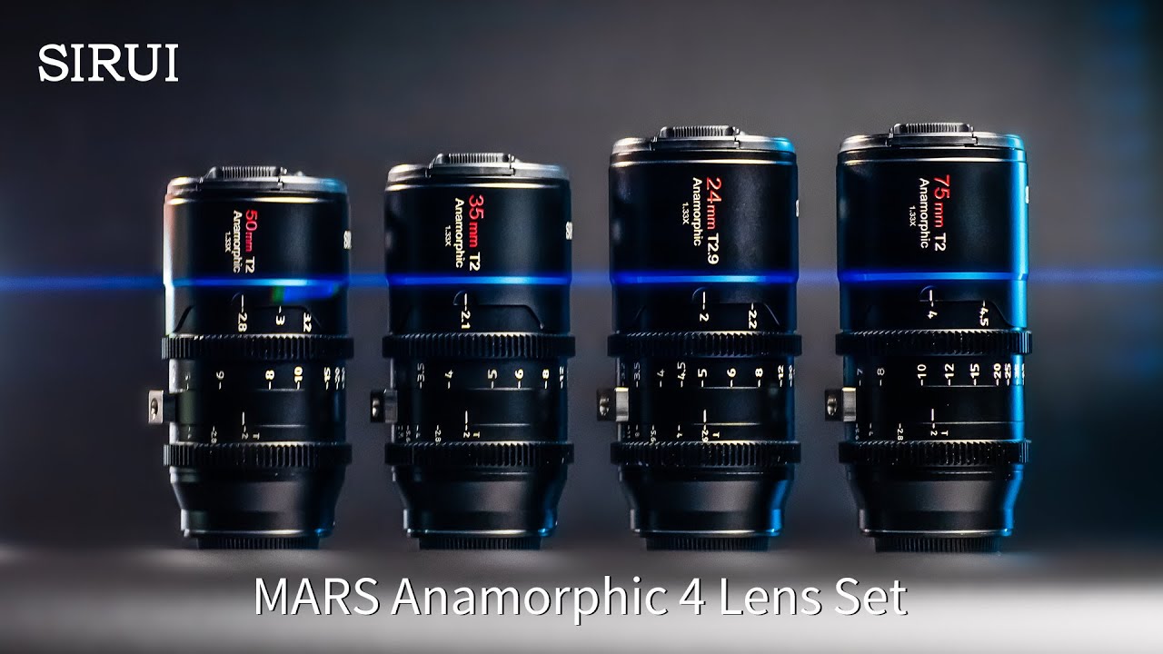 SIRUI MARS 1.33x Anamorphic Lens Set for Micro 4/3 - SIRUI
