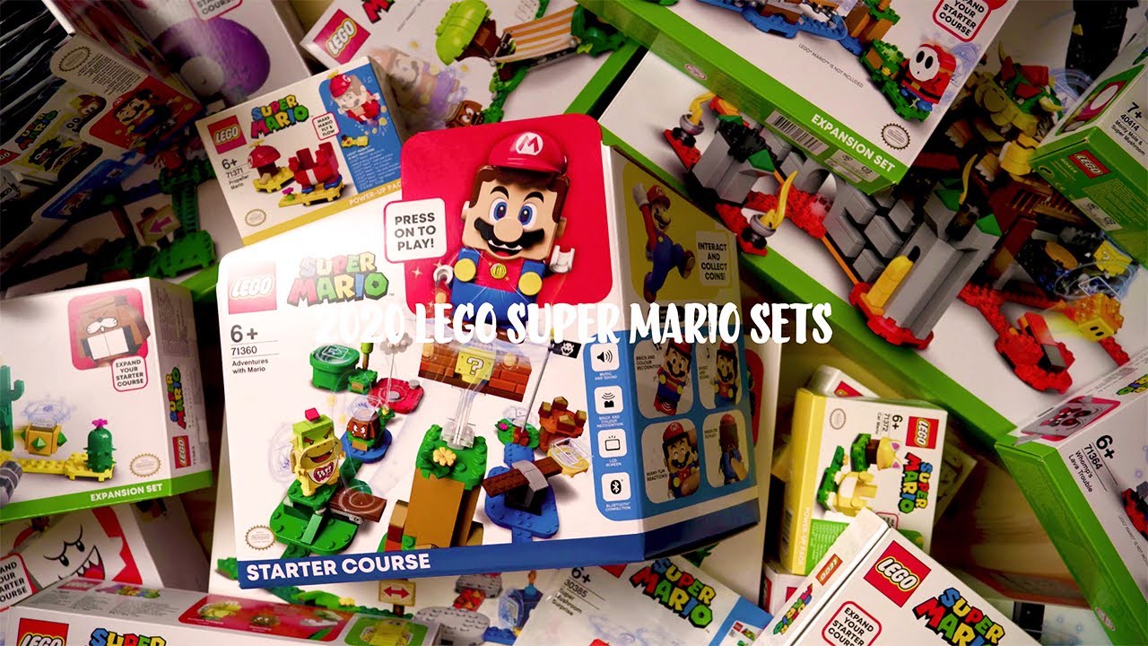 Lego Super Mario All characters 2020 Speed Build - YouTube