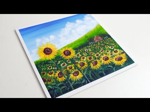 富の訪れ(ひまわり)アクリル画 富の訪れ(ひまわり)アクリル画 富の訪れ