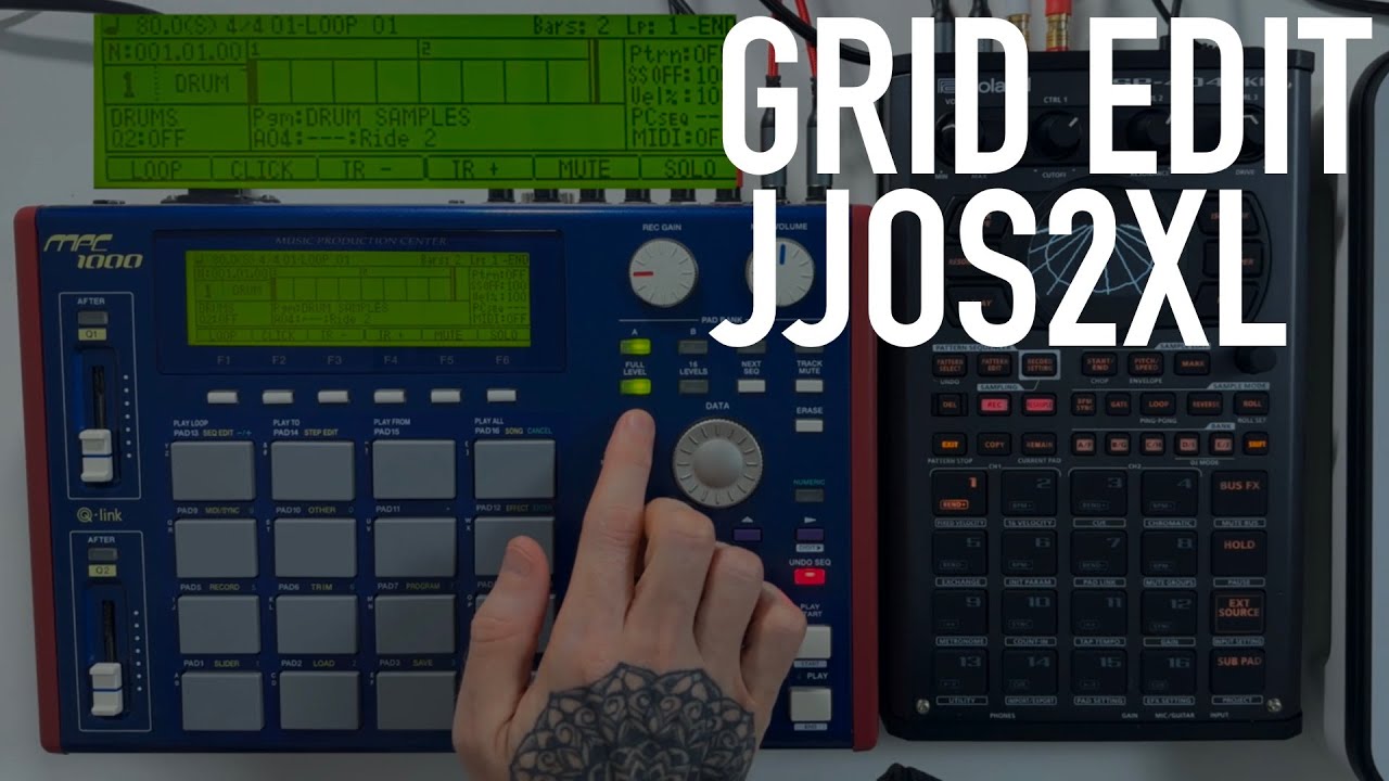 Grid Edit Basic Functions MPC 1000 JJOS2XL - NervousCook$ - YouTube