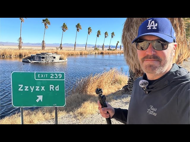 VISITING ZZYZX ROAD ON THE WAY TO VEGAS - YouTube