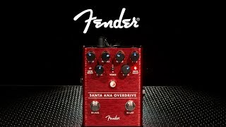 Fender Santa Ana Overdrive | Gear4music demo - YouTube