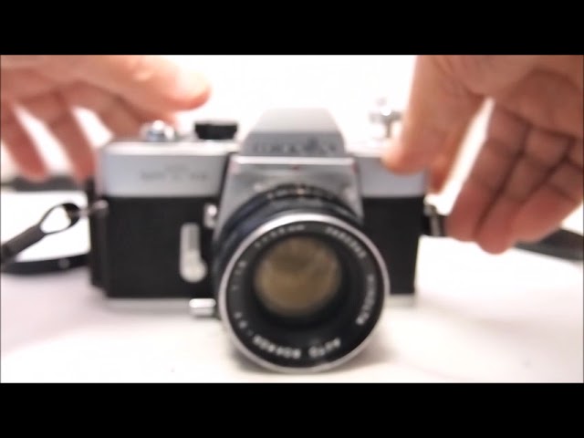 MINOLTASRT101とOLYMPUSのカメラです。 Olympus OM-1 vs Minolta SRT