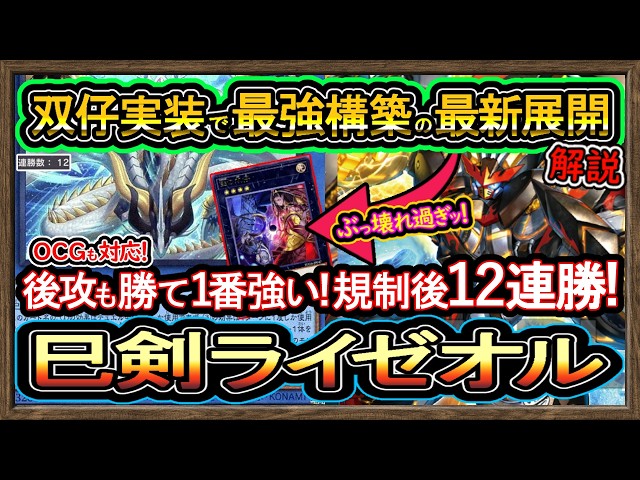 遊戯王 巳剣ライゼオルデッキ サイドデッキあり ライゼオル デッキ