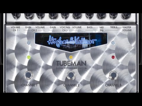 試奏】Hughes & Kettner 『TUBEMAN』プリアンプ - YouTube