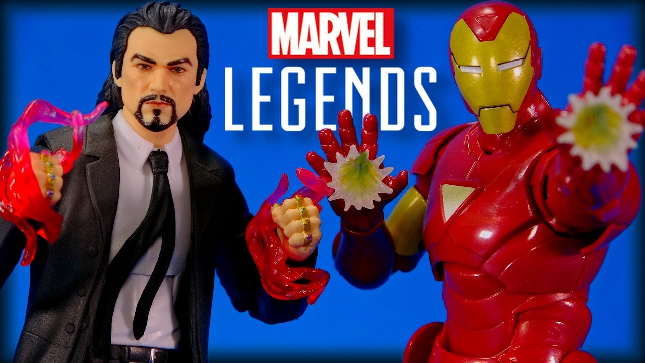 Marvel Legends Extremis Iron Man and Mandarin Amazon Exclusive Two