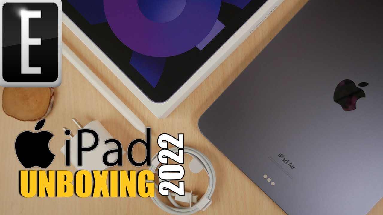 iPad Air 5th Gen 2022 + Apple Pencil Unboxing - YouTube