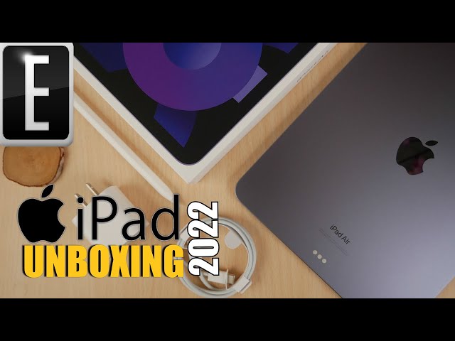 iPad Air 5th Gen 2022 + Apple Pencil Unboxing - YouTube