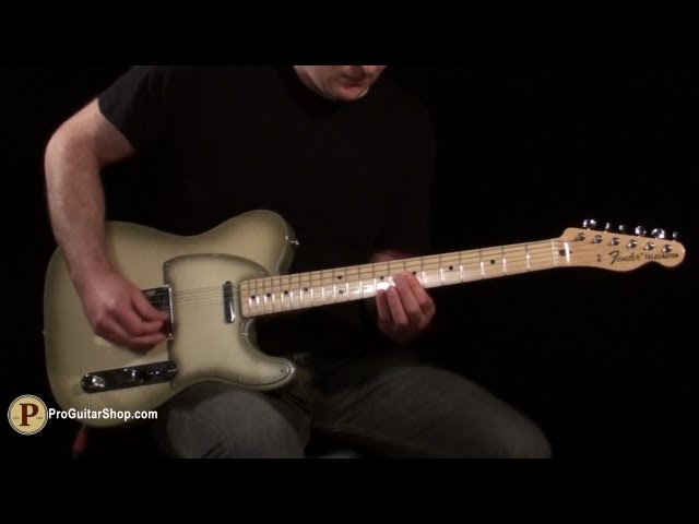 Fender FSR Antigua Telecaster - YouTube
