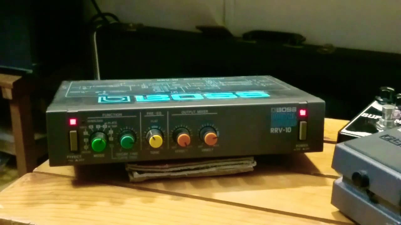Boss RRV-10 Digital Reverb - What To Know & Where To Buy | Equipboard
