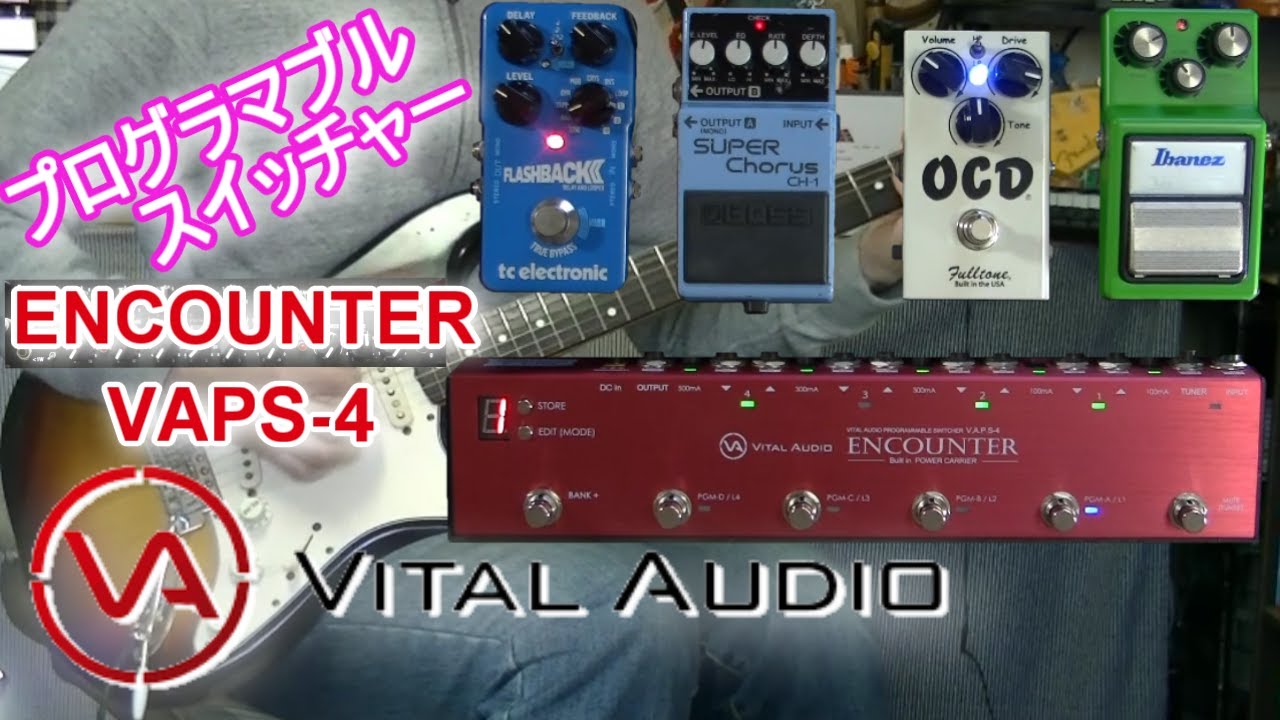VITAL AUDIO ENCOUNTER VAPS-4 4ループスイッチャー VITAL AUDIO