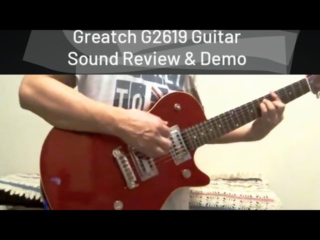 Gretsch Synchromatic Sparkle Jet G2619 Electric Guitar Red Sound