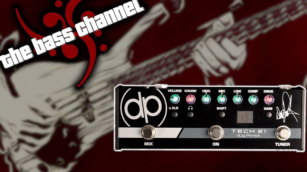 Tech 21 DP-3X dUg Pinnick Signature Pedal Demo - YouTube