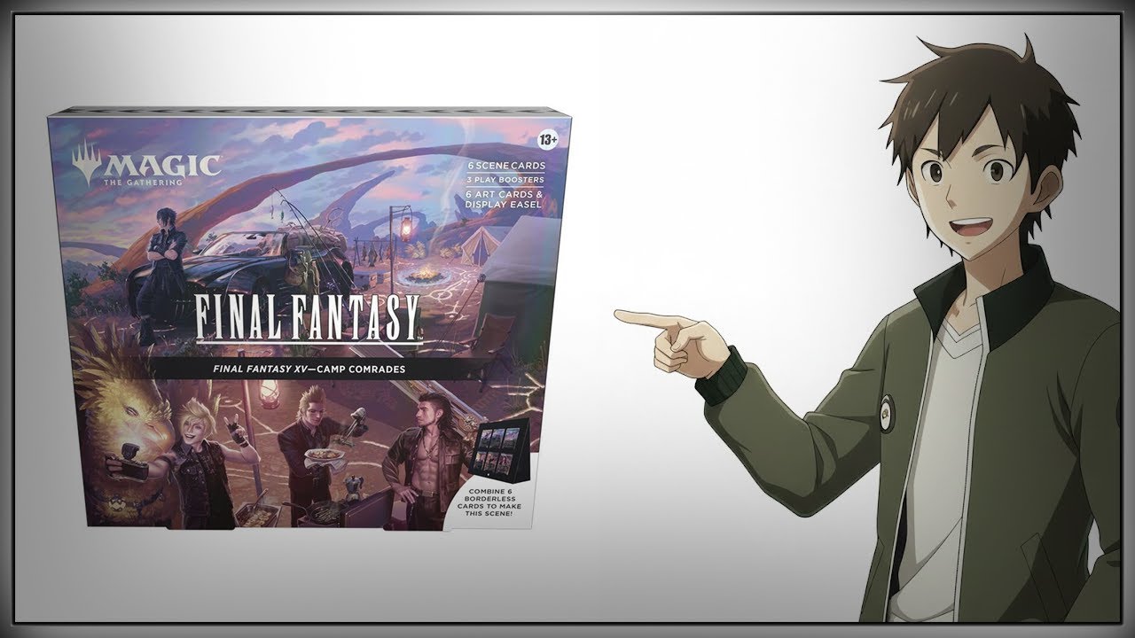 MTG Final Fantasy XV Camp Comrades Scene Box Opening - YouTube