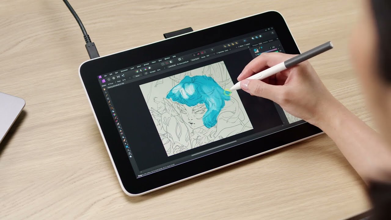 ワコム | Wacom One 液晶ペンタブレットとAFFINITY PHOTOの楽しみ方：4