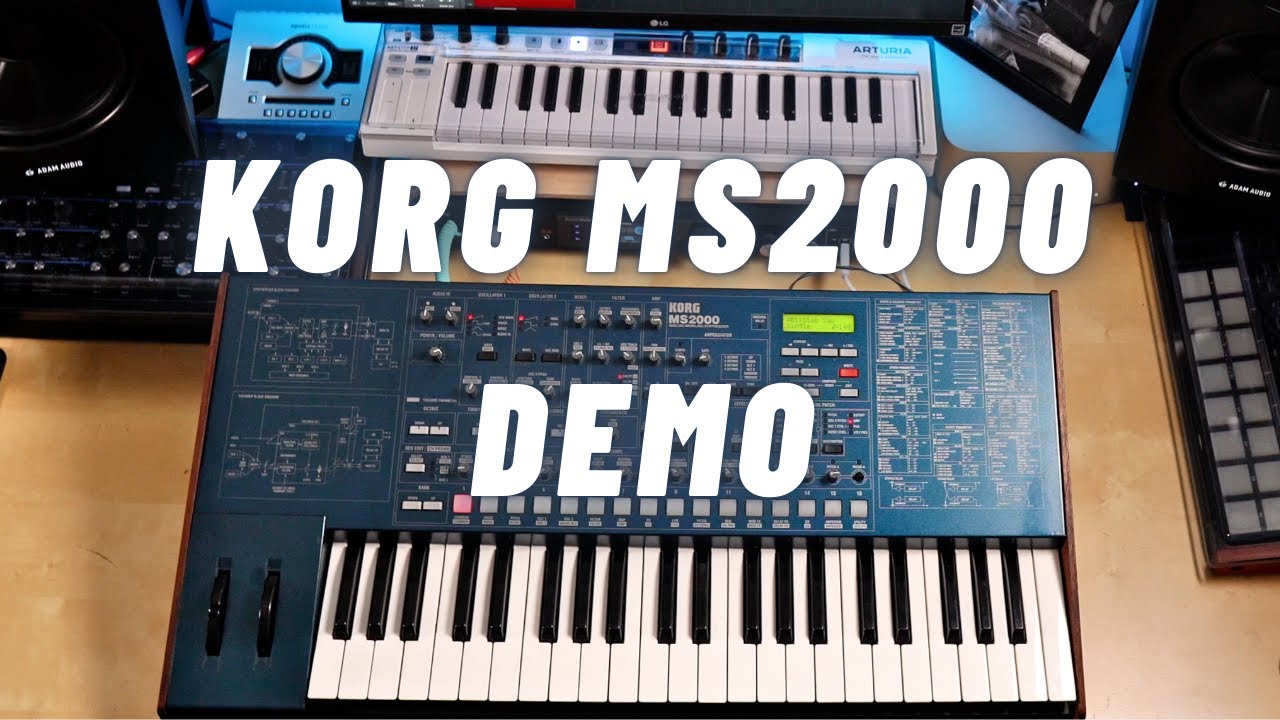 Korg MS2000 Demo (No Talking) - YouTube