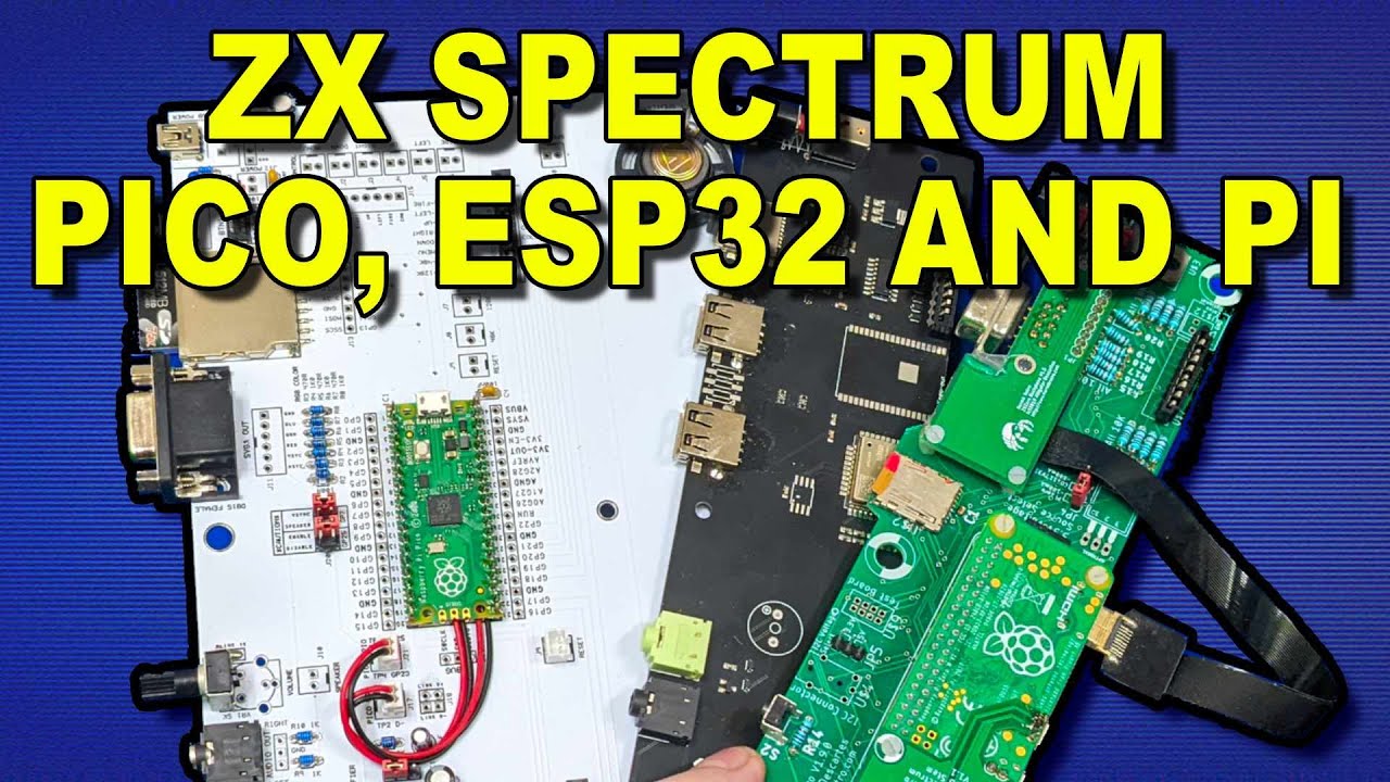 I compared 3 modern ZX spectrum boards with PI Zero, PI PIco and
