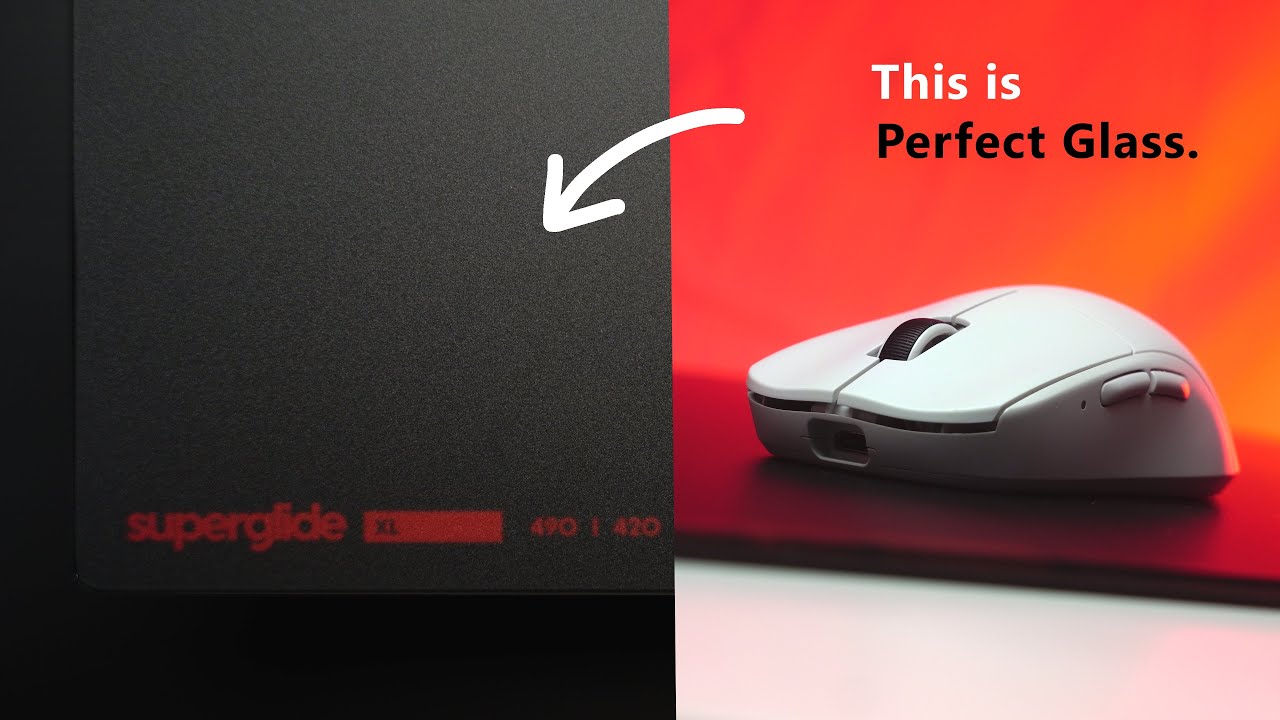 ガラスパッド入門機￤文句の付け所が無いガラス製マウスパッド Pulsar