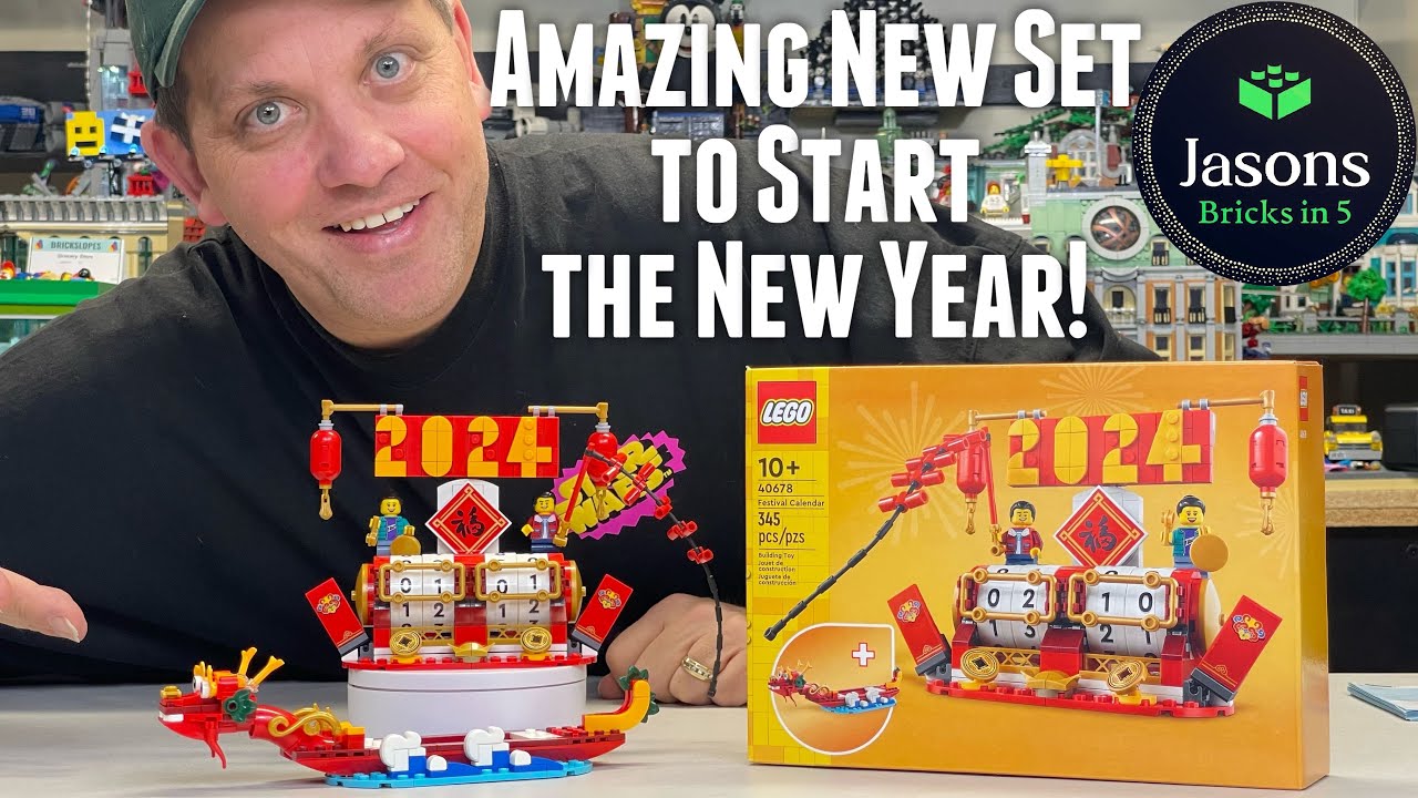 Lego Festival Calendar | Set 40678 | My First build of 2024! - YouTube