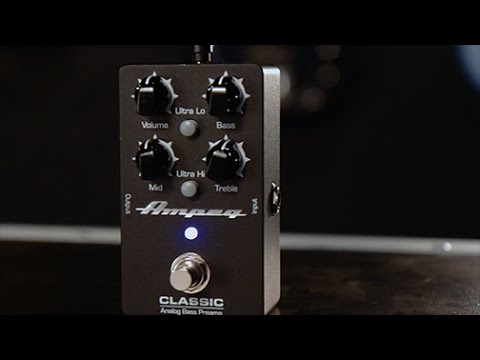 Ampeg Classic Analog Bass Preamp Pedal Demo - YouTube