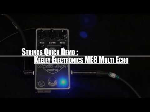 Review Demo - Keeley Electronics ME-8 Multi Echo - YouTube
