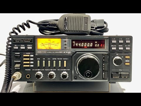IC-271 144MHz デュアルVFO 受信機 IC-271 144MHz デュアルVFO 受信機