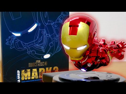 アイアンマンMARK3のフィギュアが浮く!?Iron Man MK3 Magentic