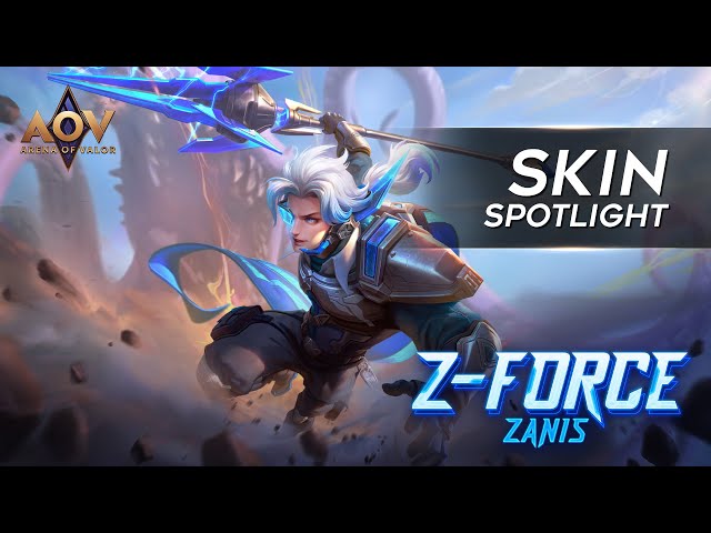 Zanis Z-Force Skin Spotlight - Garena AOV (Arena of Valor) - YouTube