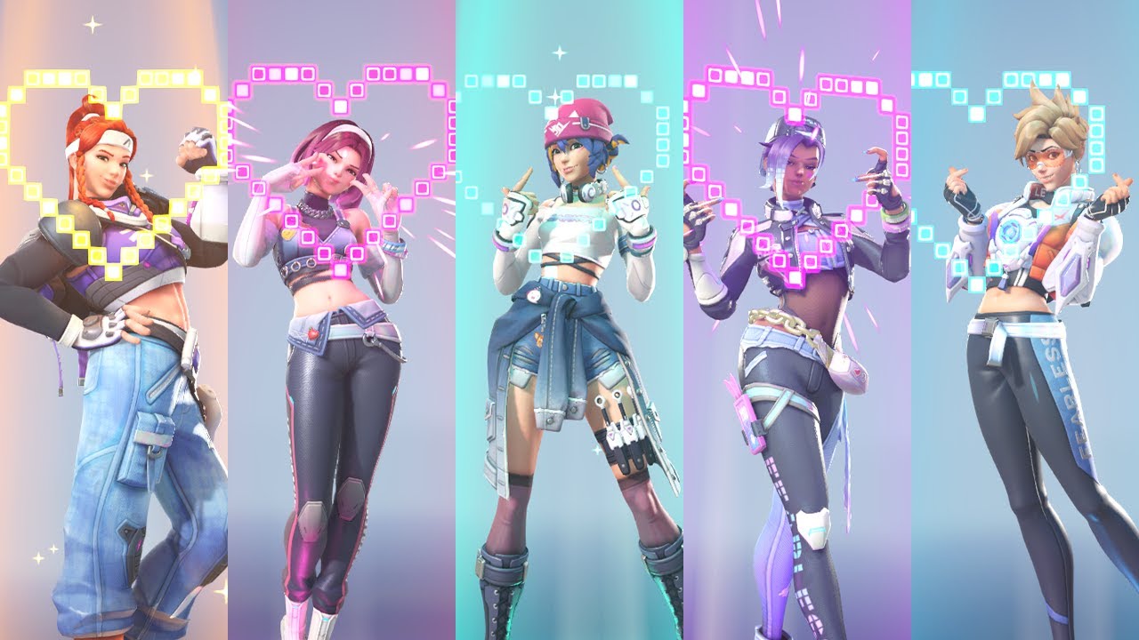 オーバーウォッチ キリコ Le Sserafim コラボ クリアファイ オーバー