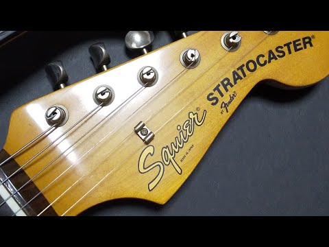 Squire by Fender 日本製 ストラトキャスター Qシリアル FENDER JAPAN
