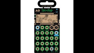 teenage engineering PO-137 Rick Morty Pocket Operator Micro