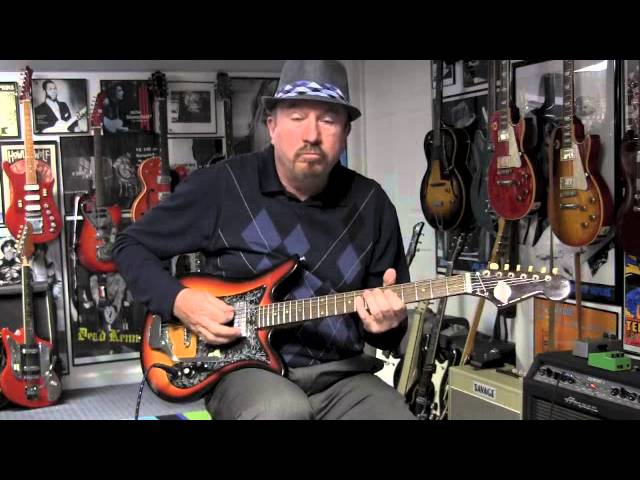 1969 Teisco ET200 Tulip Guitar Demo - YouTube