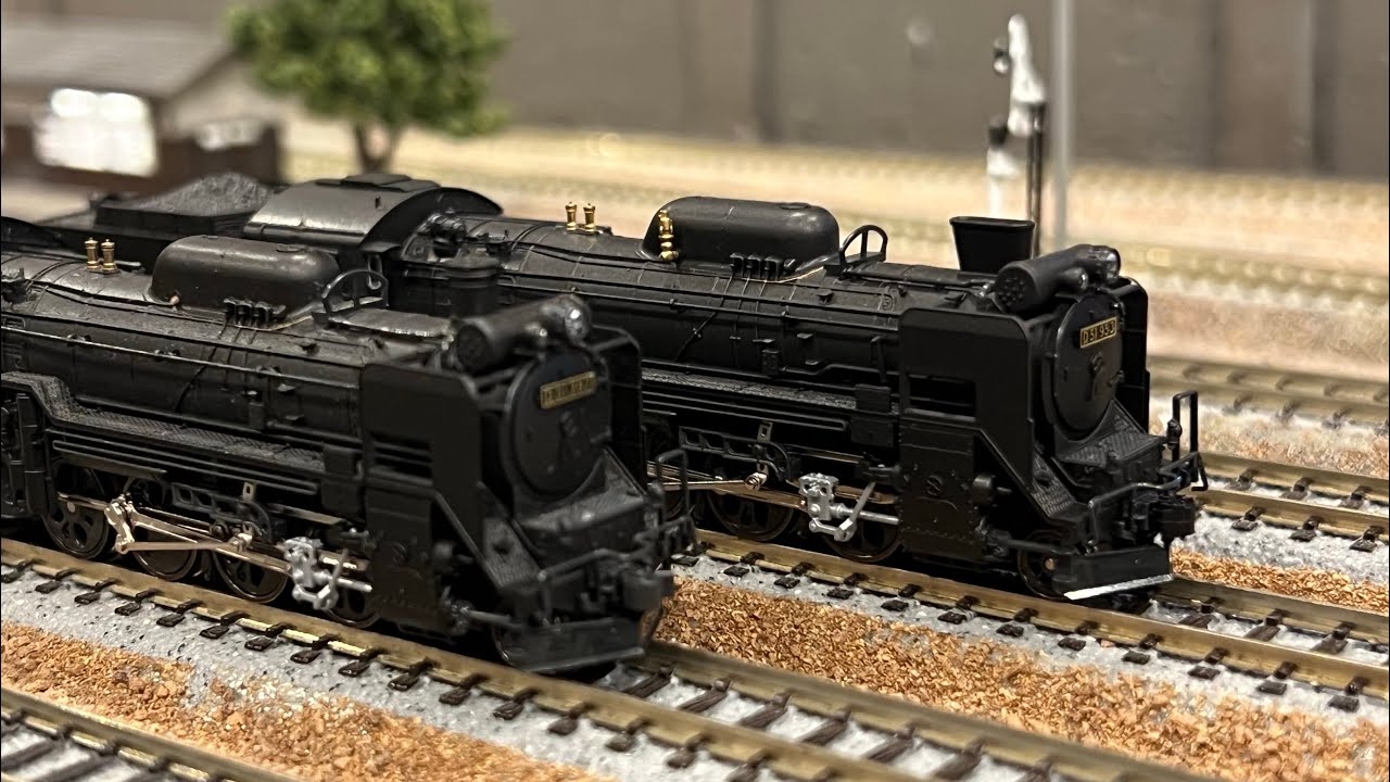 D51 北海道形＋D51北海道形ギースルエジェクター＋セキ3000 39両＋ヨ