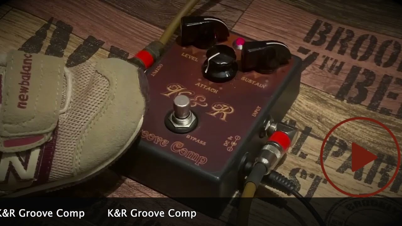 中古□ K ＆ R Groove Comp 初期型□