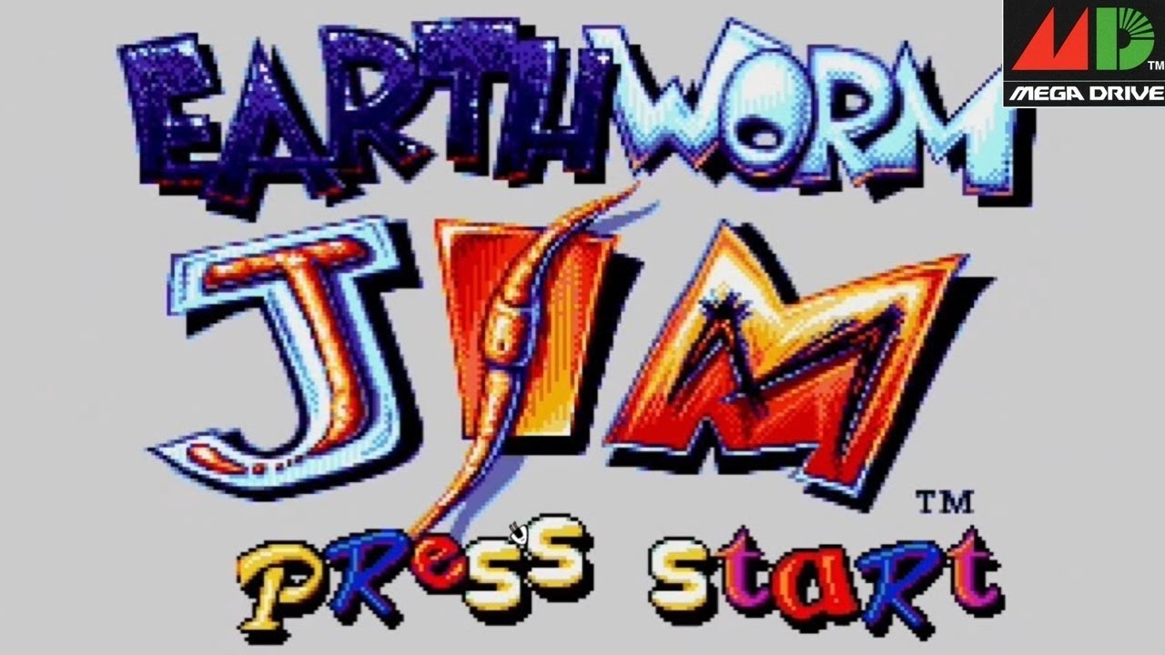 鬼畜ミミズ【アースワームジム】初見 メガドライブ レトロゲーム実況