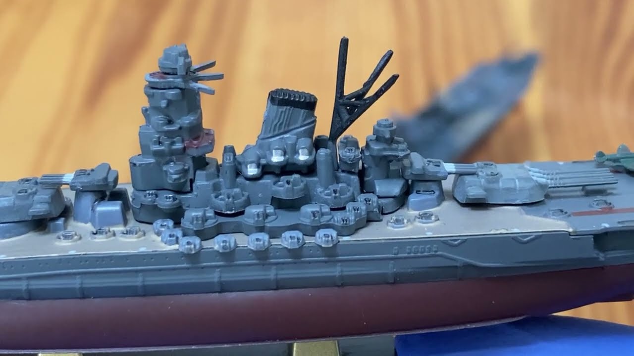 エフトイズ 1/2000 戦艦大和の生涯 大和型戦艦 セット バラ売り不可1-4
